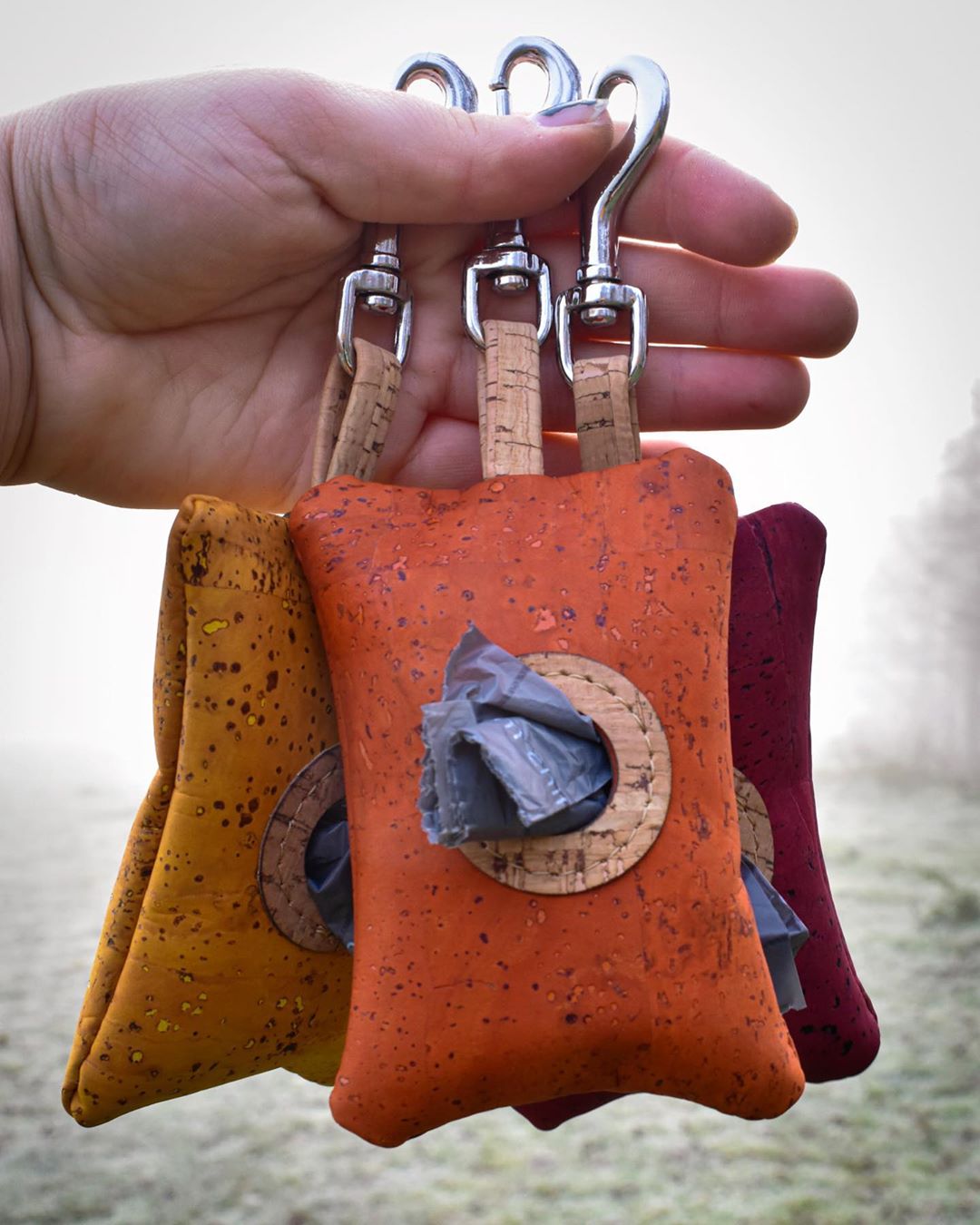 Two Dogs Co Cork Poo Bag Dispensers