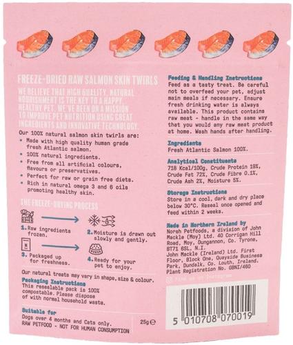 Norsh Freeze-dried Raw Salmon Skin Treats