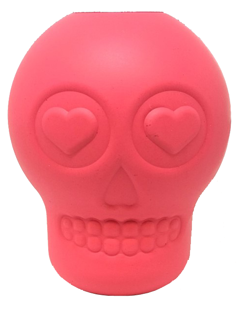Soda Pup Pink Sustainable Rubber Skull
