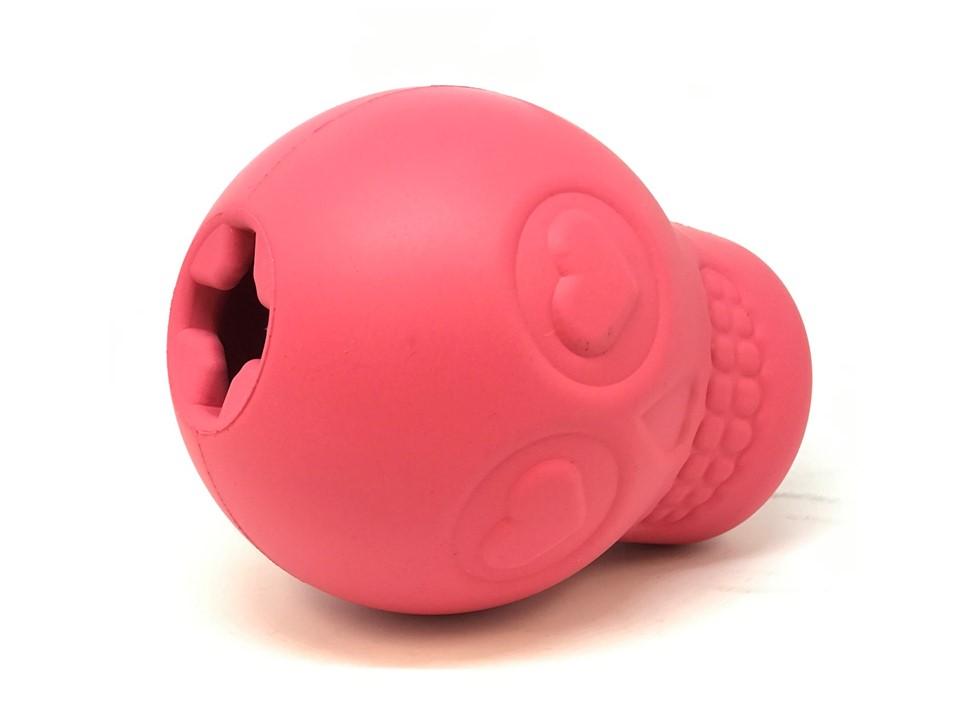Soda Pup Pink Sustainable Rubber Skull