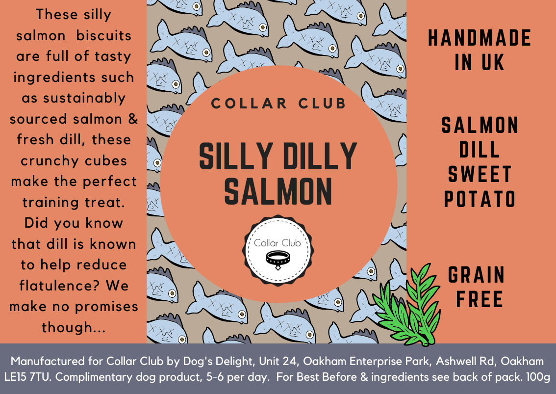 Collar Club Silly Dilly Salmon Biscuits